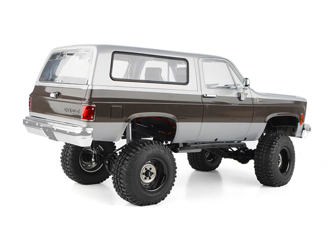 RC4WD CHEVROLET BLAZER HARD BODY COMPLETE SET (SILVER/GREY)