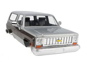 RC4WD CHEVROLET BLAZER HARD BODY COMPLETE SET (SILVER/GREY)