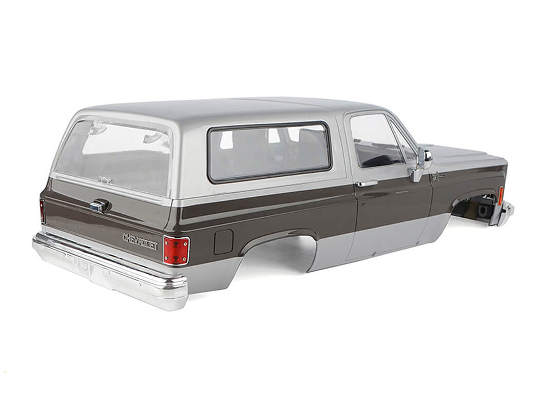 RC4WD CHEVROLET BLAZER HARD BODY COMPLETE SET (SILVER/GREY)