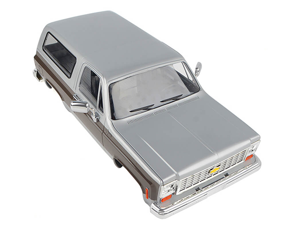 RC4WD CHEVROLET BLAZER HARD BODY COMPLETE SET (SILVER/GREY)