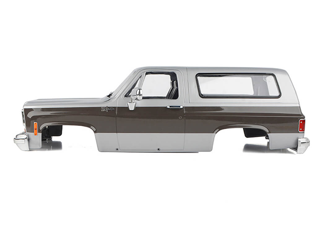 RC4WD CHEVROLET BLAZER HARD BODY COMPLETE SET (SILVER/GREY)