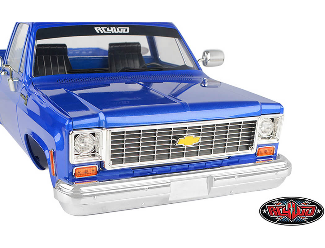 RC4WD CHEVROLET K10 SCOTTSDALE HARD BODY COMPLETE SET (BLUE)