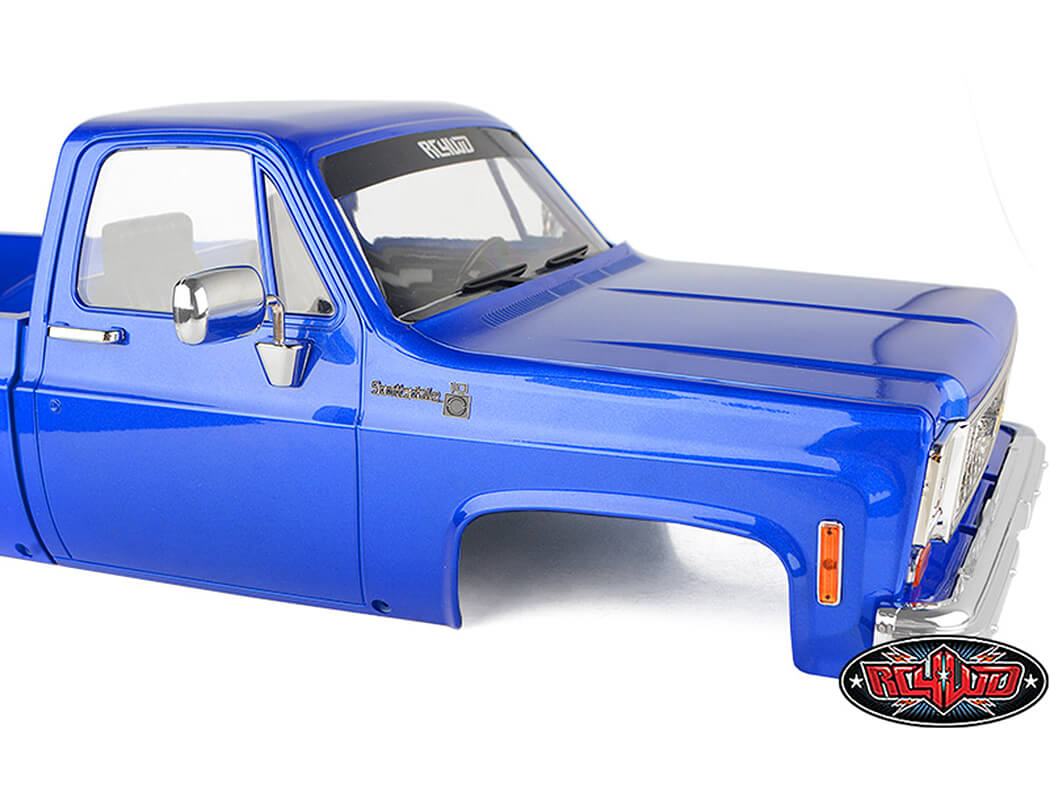 RC4WD CHEVROLET K10 SCOTTSDALE HARD BODY COMPLETE SET (BLUE)