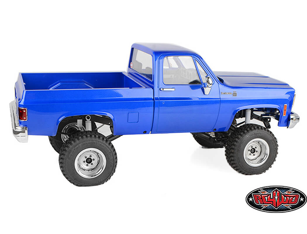 RC4WD CHEVROLET K10 SCOTTSDALE HARD BODY COMPLETE SET (BLUE)