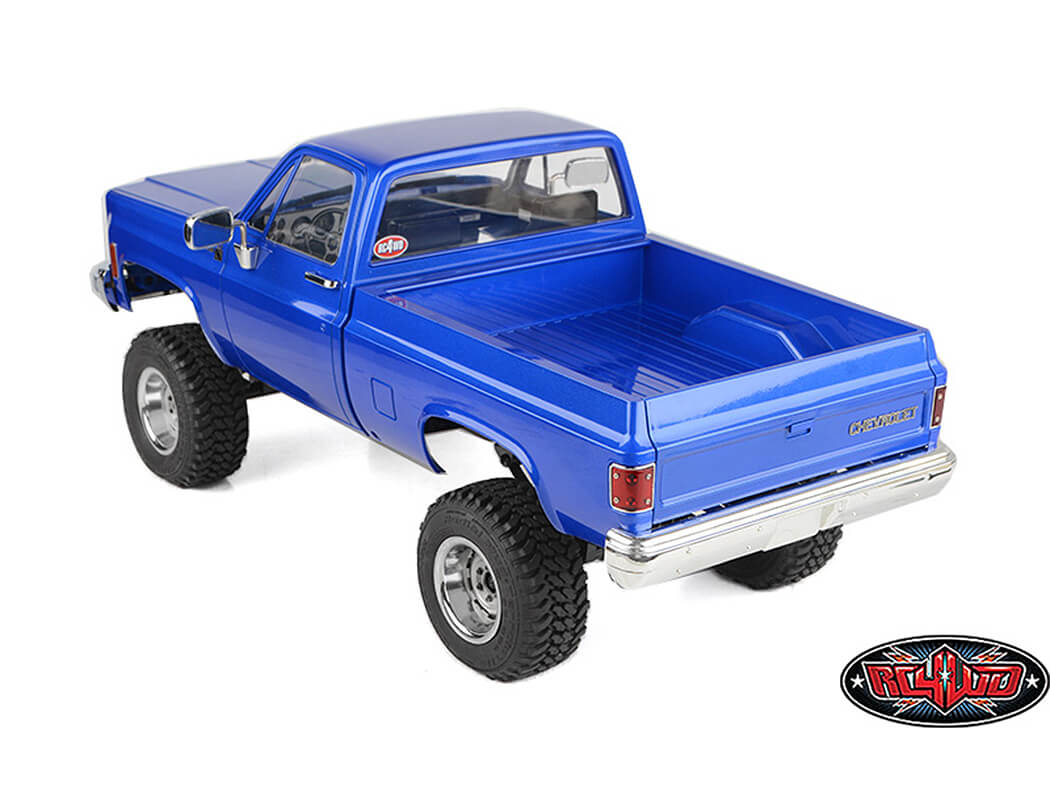 RC4WD CHEVROLET K10 SCOTTSDALE HARD BODY COMPLETE SET (BLUE)