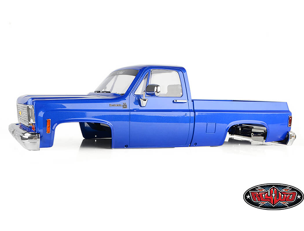 RC4WD CHEVROLET K10 SCOTTSDALE HARD BODY COMPLETE SET (BLUE)