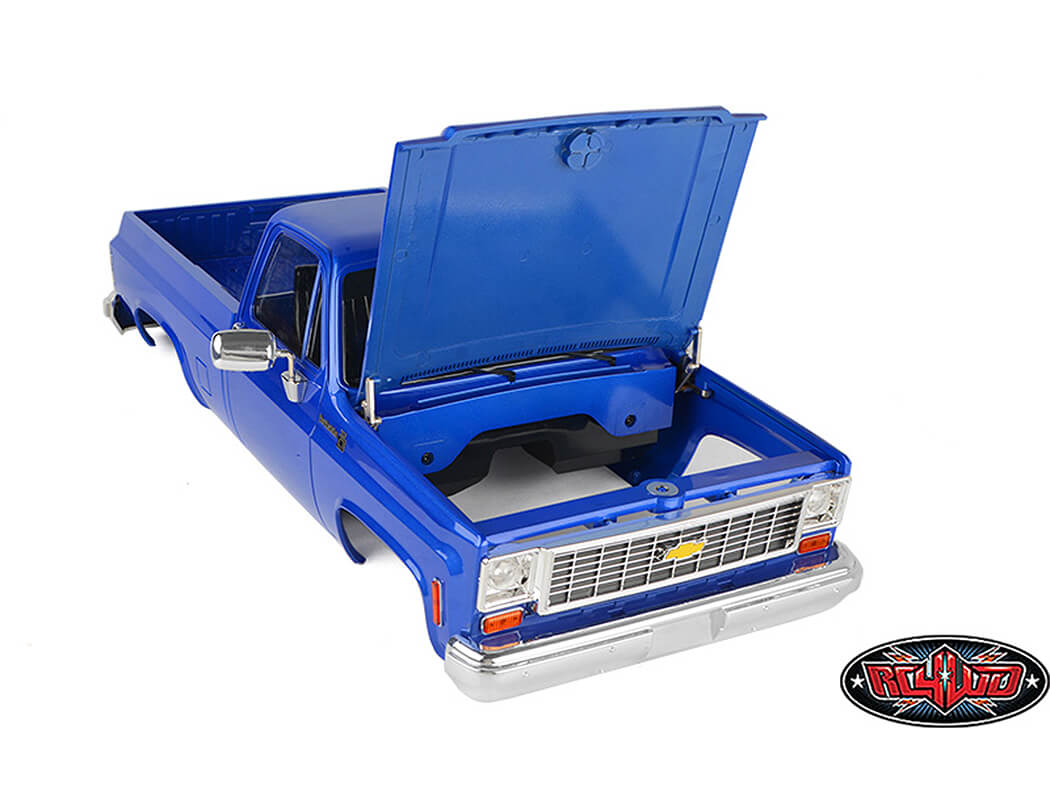 RC4WD CHEVROLET K10 SCOTTSDALE HARD BODY COMPLETE SET (BLUE)