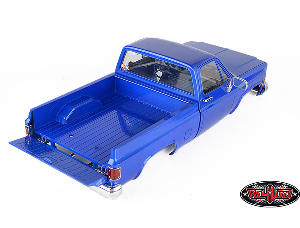 RC4WD CHEVROLET K10 SCOTTSDALE HARD BODY COMPLETE SET (BLUE)