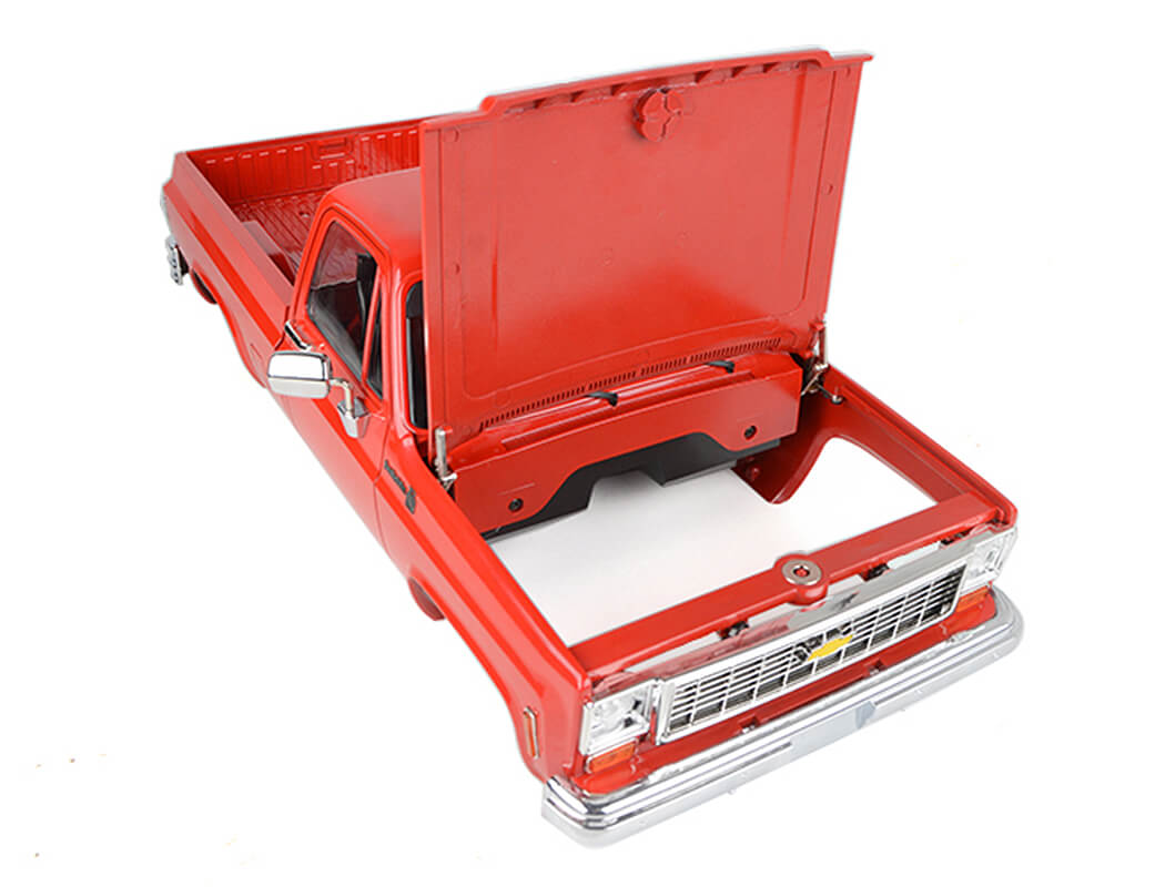 RC4WD CHEVROLET K10 SCOTTSDALE HARD BODY COMPLETE SET (RED)