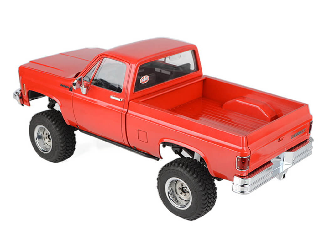 RC4WD CHEVROLET K10 SCOTTSDALE HARD BODY COMPLETE SET (RED)