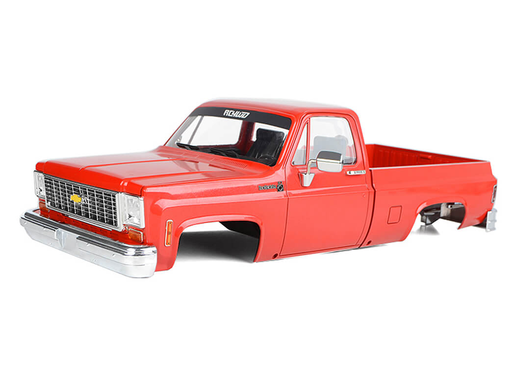 RC4WD CHEVROLET K10 SCOTTSDALE HARD BODY COMPLETE SET (RED)