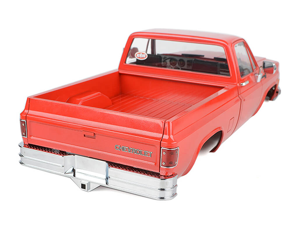 RC4WD CHEVROLET K10 SCOTTSDALE HARD BODY COMPLETE SET (RED)