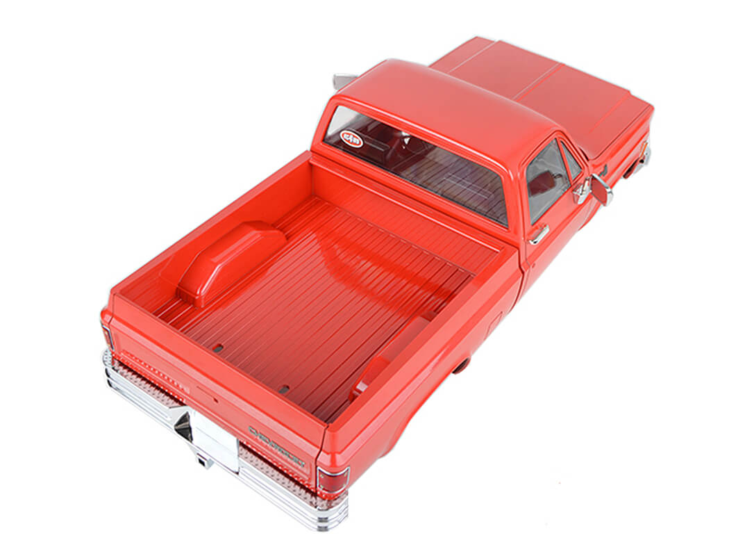RC4WD CHEVROLET K10 SCOTTSDALE HARD BODY COMPLETE SET (RED)