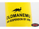 RC4WD 80MM OLD MAN EMU NITROCHARGER SPORT SHOCKS BY ARB