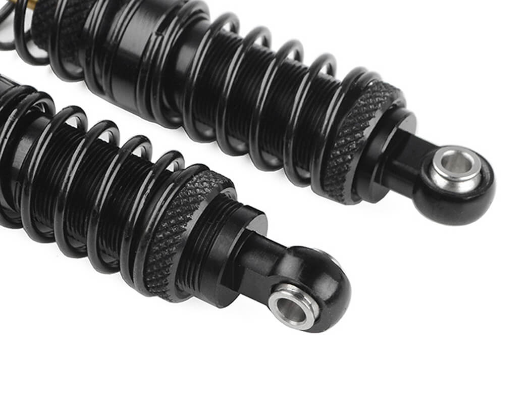 RC4WD DUAL SPRING SCALE BLACK SHOCKS 80MM V3