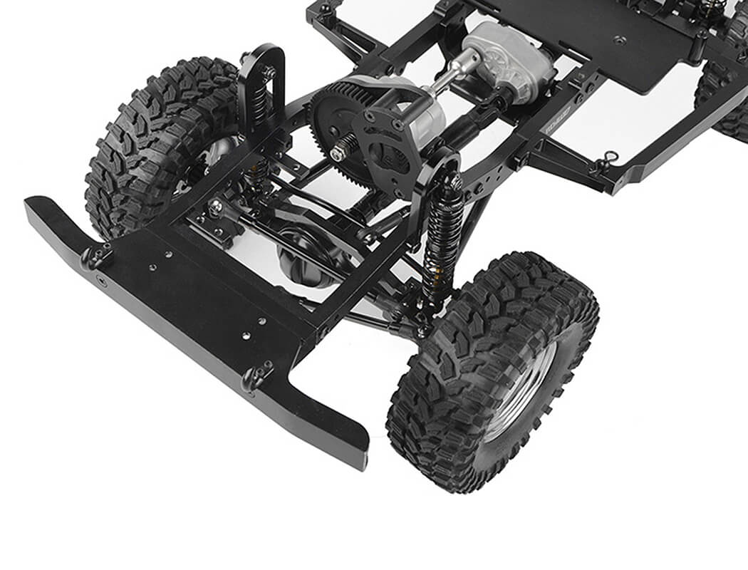 RC4WD DUAL SPRING SCALE BLACK SHOCKS 80MM V3