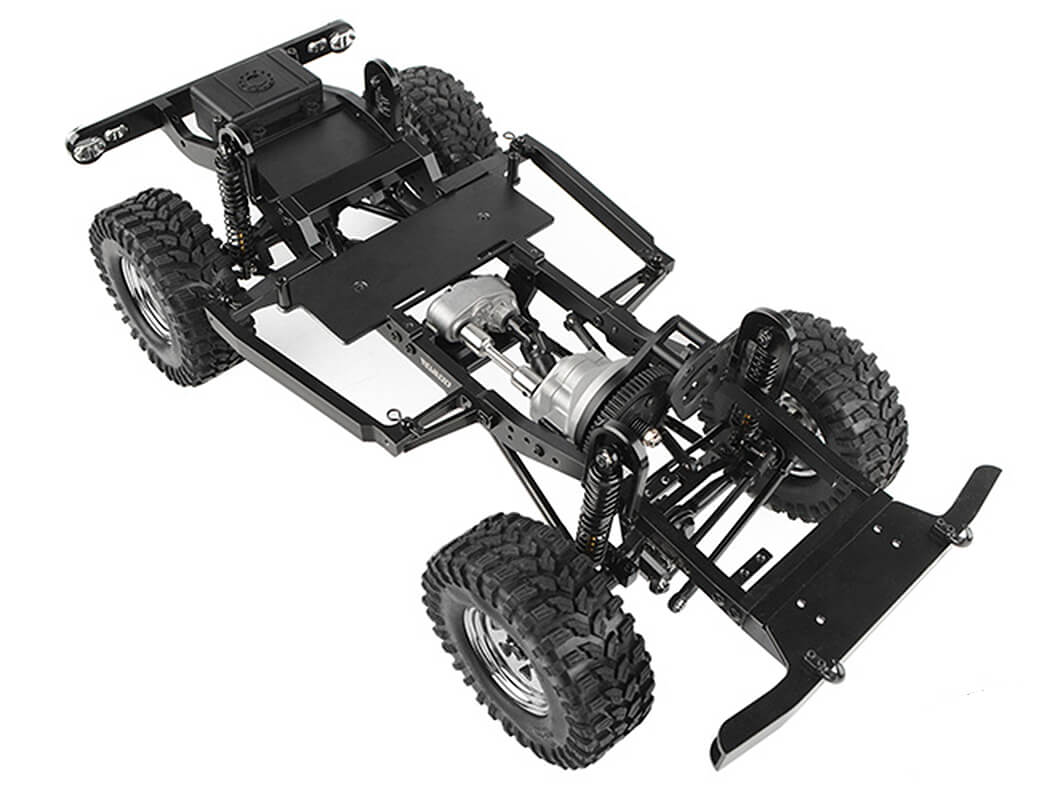 RC4WD DUAL SPRING SCALE BLACK SHOCKS 80MM V3
