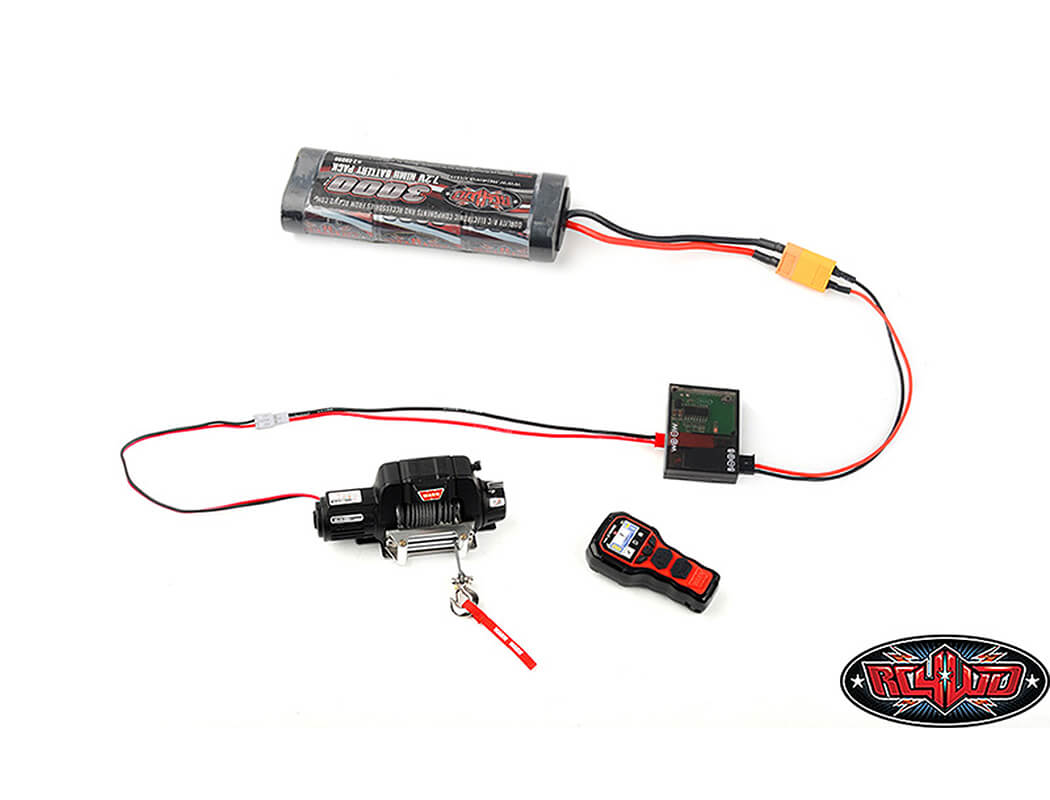 RC4WD WARN 1/10 ADVANCED WIRELESS REMOTE/RECEIVER WINCH CONTROLLER SET