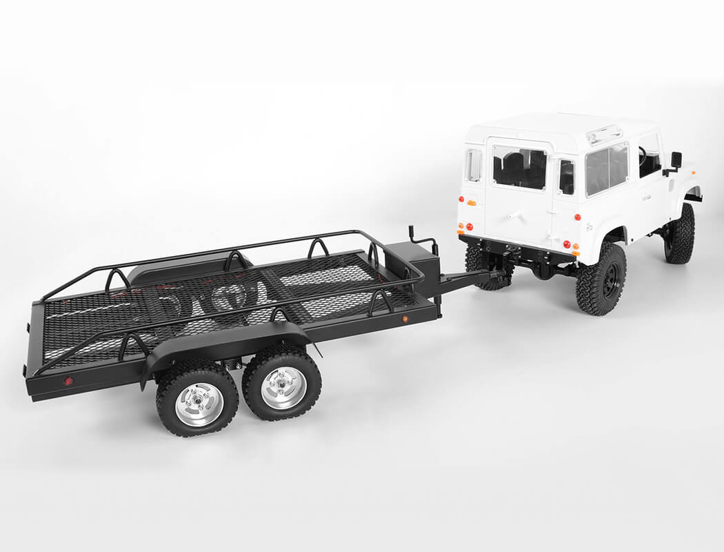 RC4WD BIGDOG 1/10 DUAL AXLE SCALE CAR/TRUCK TRAILER