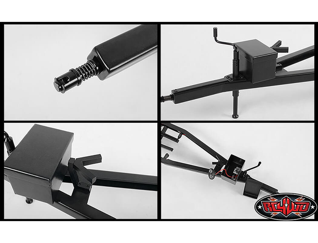 RC4WD BIGDOG 1/10 DUAL AXLE SCALE BOAT TRAILER