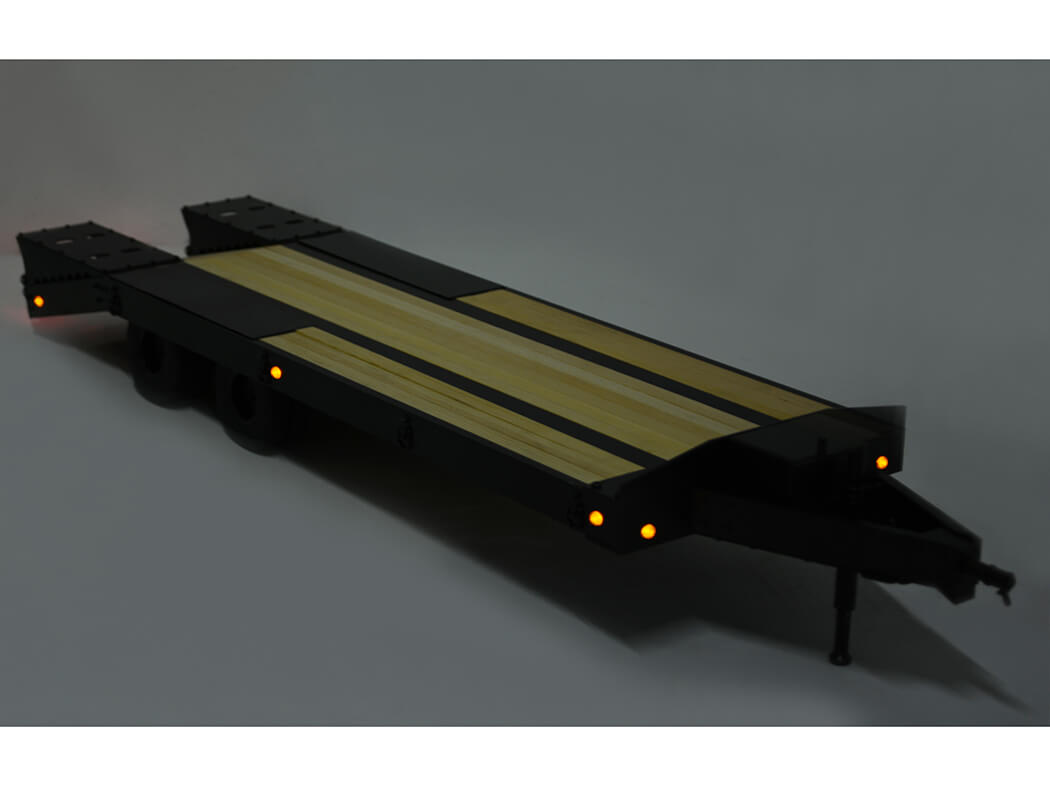 RC4WD BIGDOG 1/14 DUAL AXLE SCALE HEAVY EQUIPMENT TRAILER