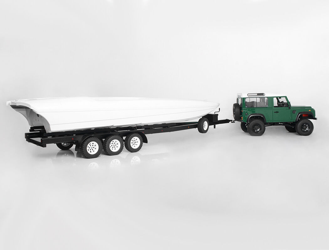 RC4WD BIGDOG 1/10 TRI AXLE WIDEBODY SCALE BOAT TRAILER