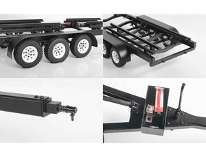 RC4WD BIGDOG 1/10 TRI AXLE WIDEBODY SCALE BOAT TRAILER