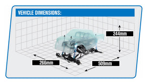 RC4WD CARBON ASSAULT 1/10TH MONSTER TRUCK BUILDER'S KIT W/ MANTICORE LEXAN BODY SET