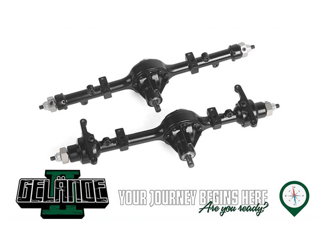 RC4WD GELANDE II TRUCK KIT WITH 2015 LAND ROVER DEFENDER D90