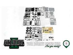 RC4WD GELANDE II TRUCK KIT WITH 2015 LAND ROVER DEFENDER D90