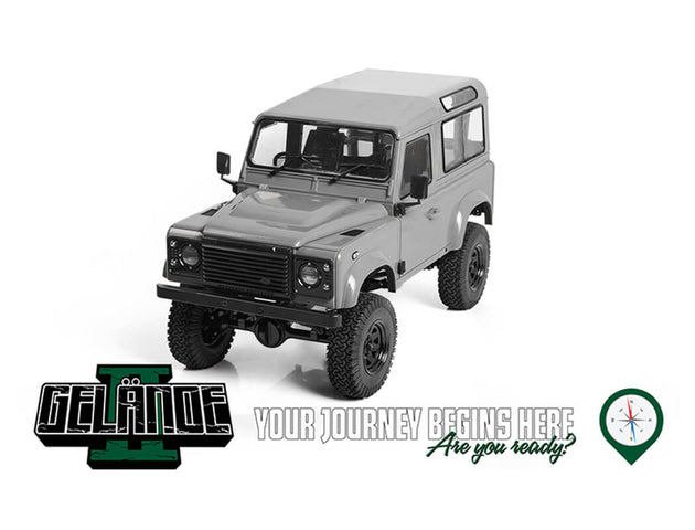 RC4WD GELANDE II TRUCK KIT WITH 2015 LAND ROVER DEFENDER D90