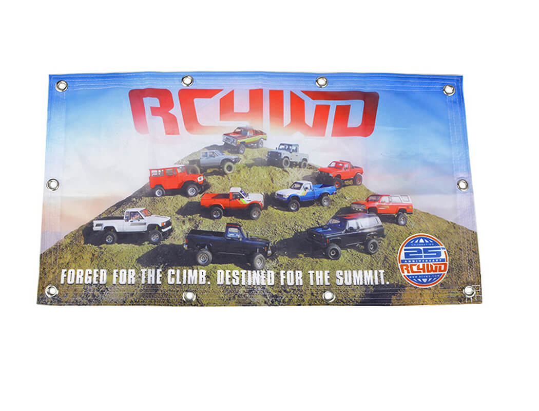 RC4WD 1X2 CLOTH BANNER (SUMMIT)