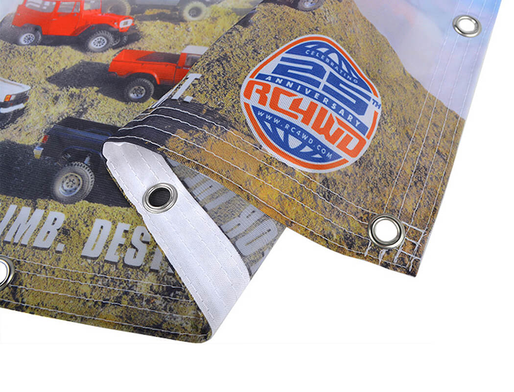 RC4WD 1X2 CLOTH BANNER (SUMMIT)