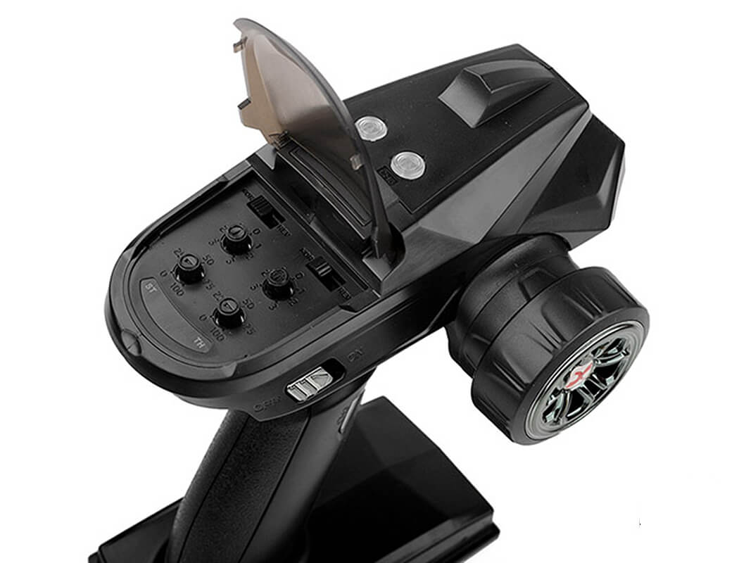 RC4WD RADIO & RECEIVER FOR MIL LER MOTORSPORTS PRO ROCK RACER