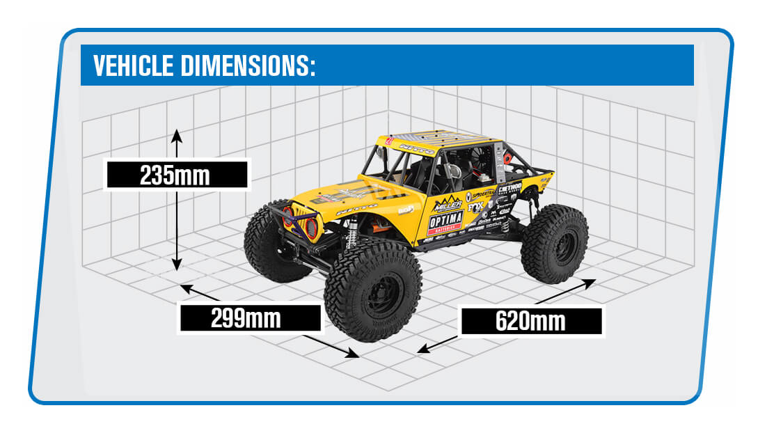 RC4WD MILLER MOTORSPORTS 1/10 PRO ROCK RACER RTR