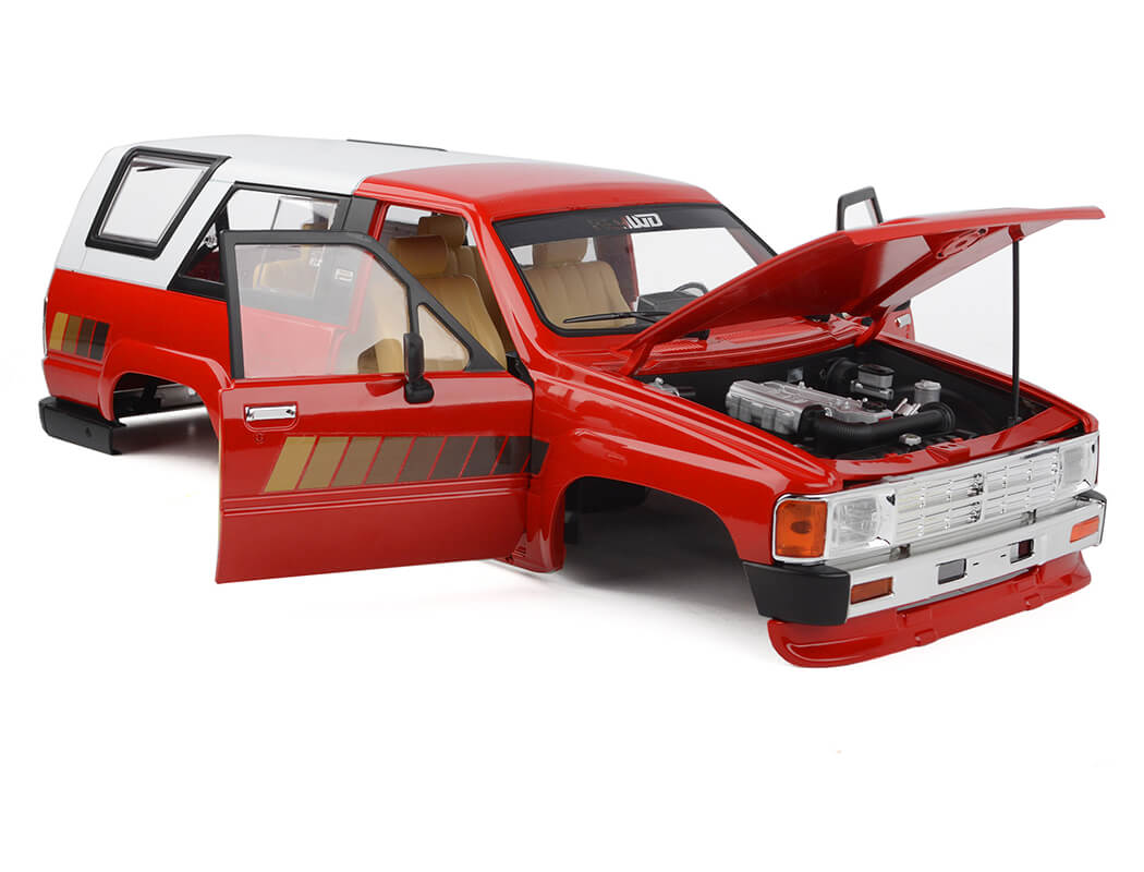 RC4WD TRAIL FINDER 2 RTR W/1985 TOYOTA 4RUNNER HARD BODY SET (RED)