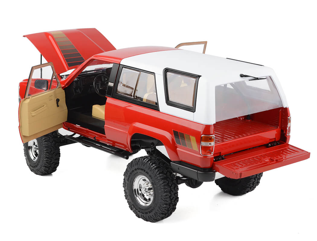 RC4WD TRAIL FINDER 2 RTR W/1985 TOYOTA 4RUNNER HARD BODY SET (RED)