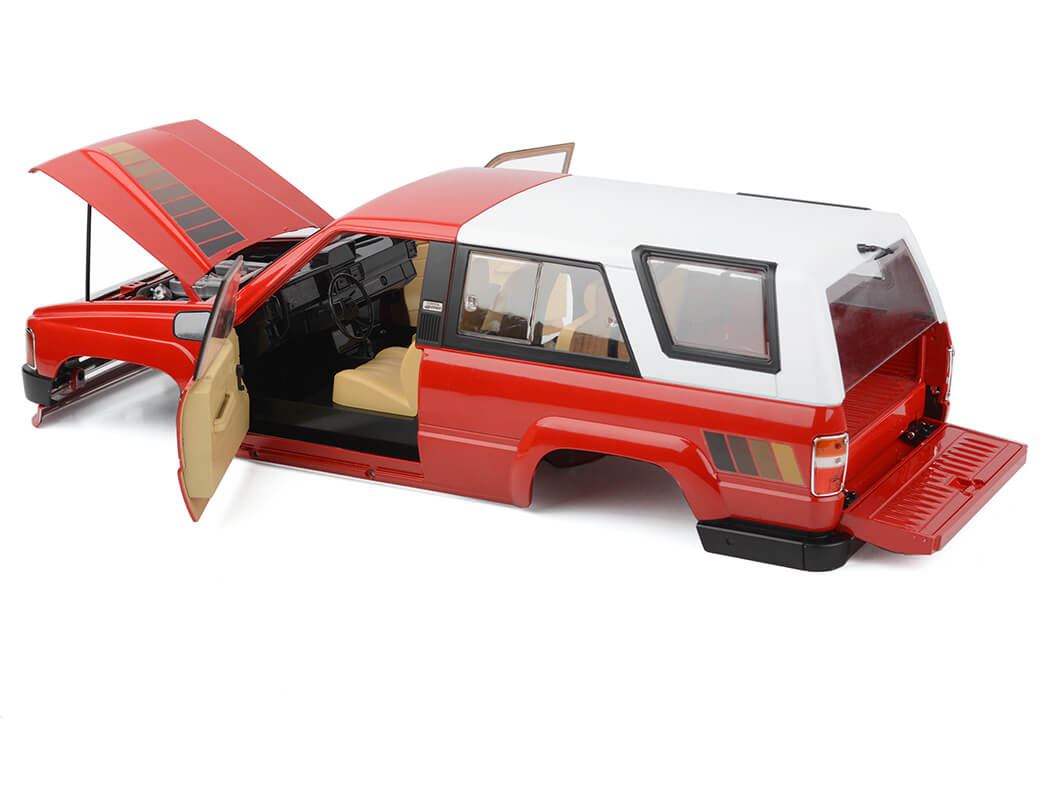 RC4WD TRAIL FINDER 2 RTR W/1985 TOYOTA 4RUNNER HARD BODY SET (RED)