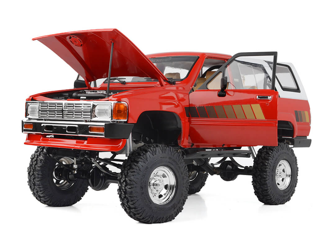 RC4WD TRAIL FINDER 2 RTR W/1985 TOYOTA 4RUNNER HARD BODY SET (RED)