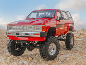 RC4WD TRAIL FINDER 2 RTR W/1985 TOYOTA 4RUNNER HARD BODY SET (RED)