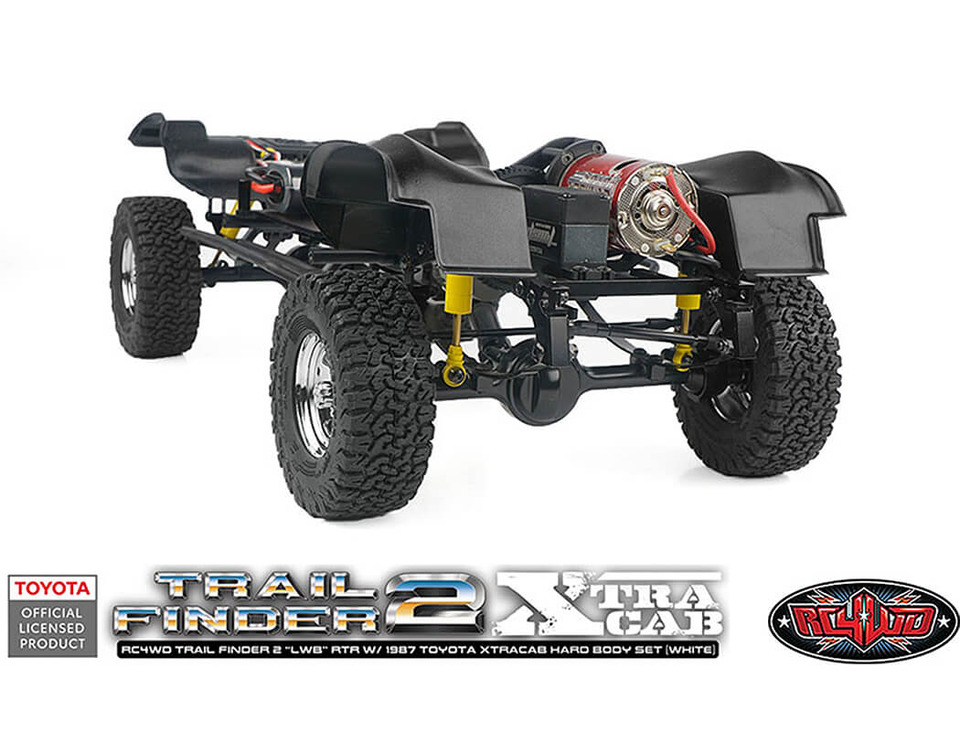 RC4WD TRAILFINDER 2 LWB RTR WITH 1987 TOYOTA XTRACAB HARD BODY