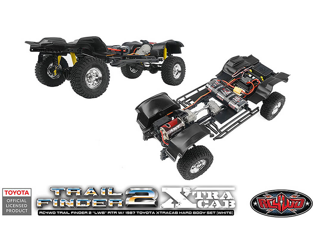 RC4WD TRAILFINDER 2 LWB RTR WITH 1987 TOYOTA XTRACAB HARD BODY