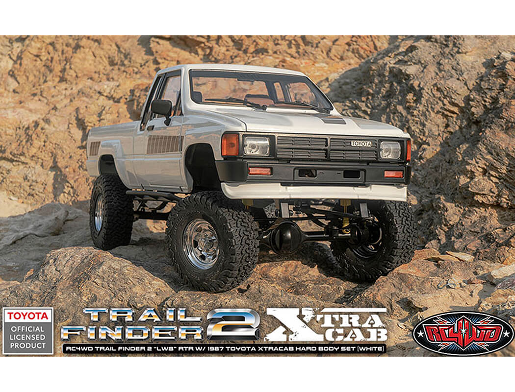 RC4WD TRAILFINDER 2 LWB RTR WITH 1987 TOYOTA XTRACAB HARD BODY