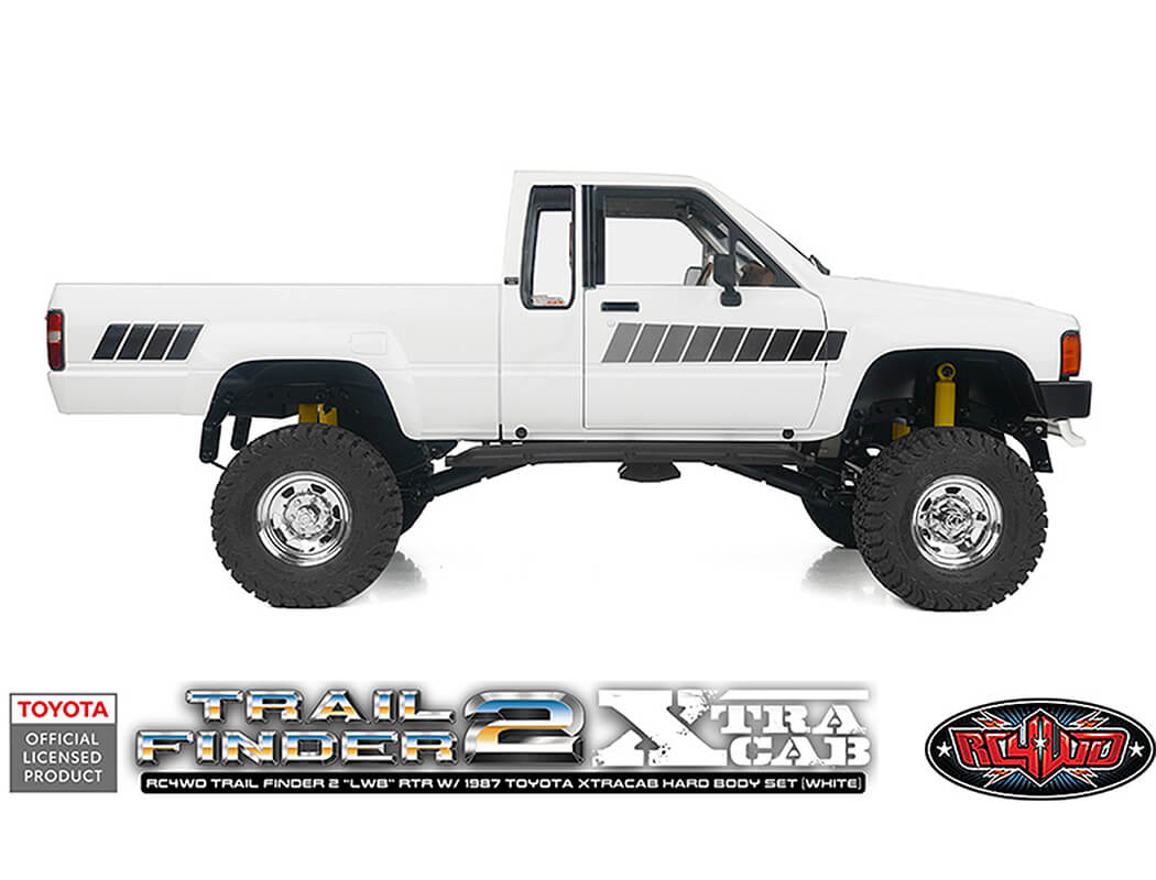 RC4WD TRAILFINDER 2 LWB RTR WITH 1987 TOYOTA XTRACAB HARD BODY