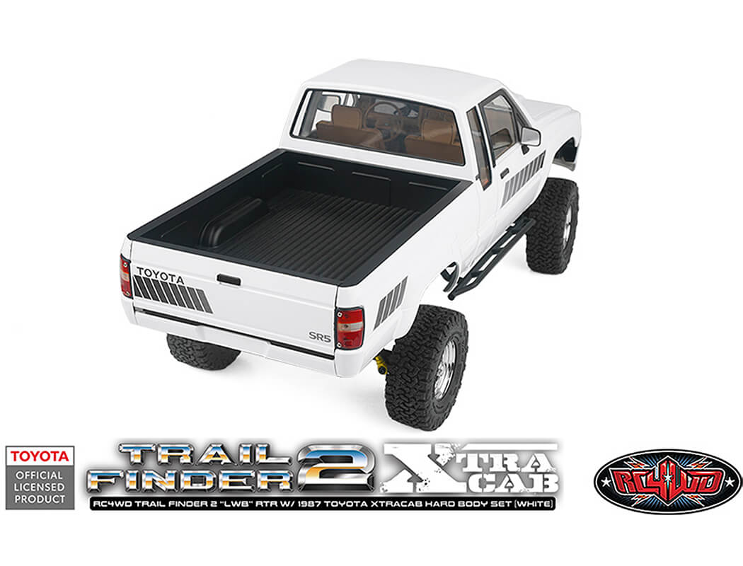 RC4WD TRAILFINDER 2 LWB RTR WITH 1987 TOYOTA XTRACAB HARD BODY