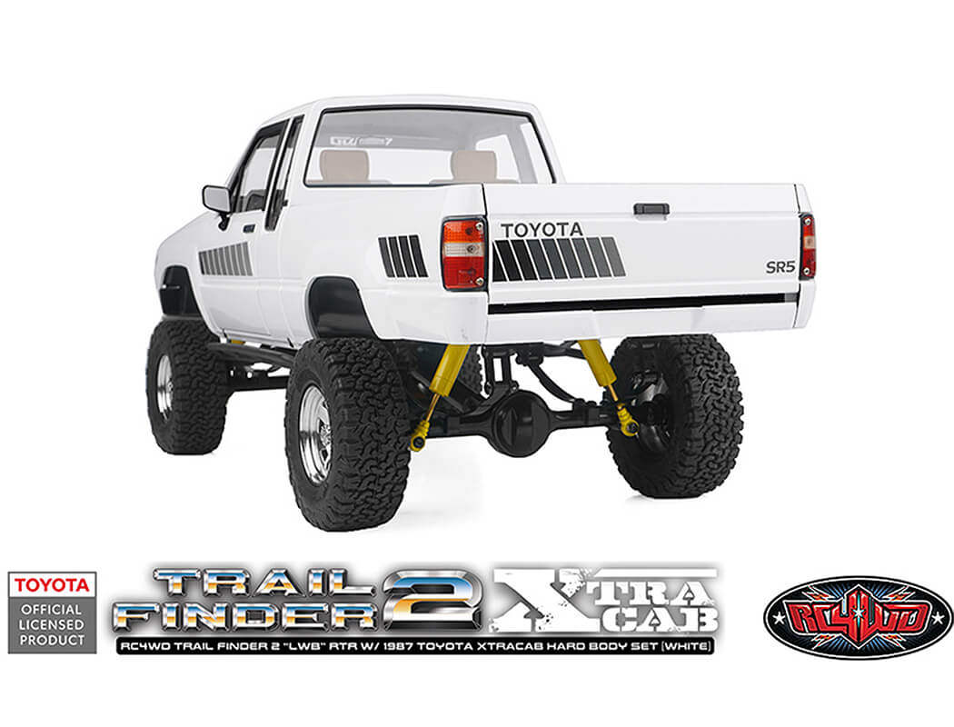 RC4WD TRAILFINDER 2 LWB RTR WITH 1987 TOYOTA XTRACAB HARD BODY