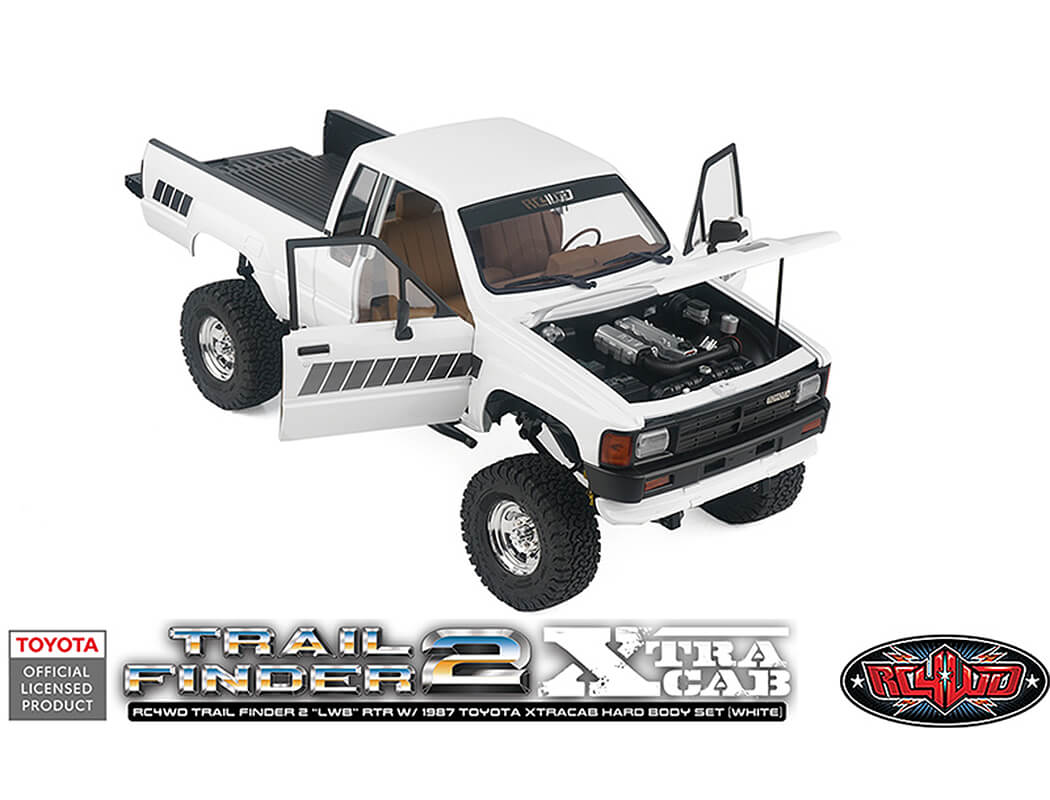 RC4WD TRAILFINDER 2 LWB RTR WITH 1987 TOYOTA XTRACAB HARD BODY