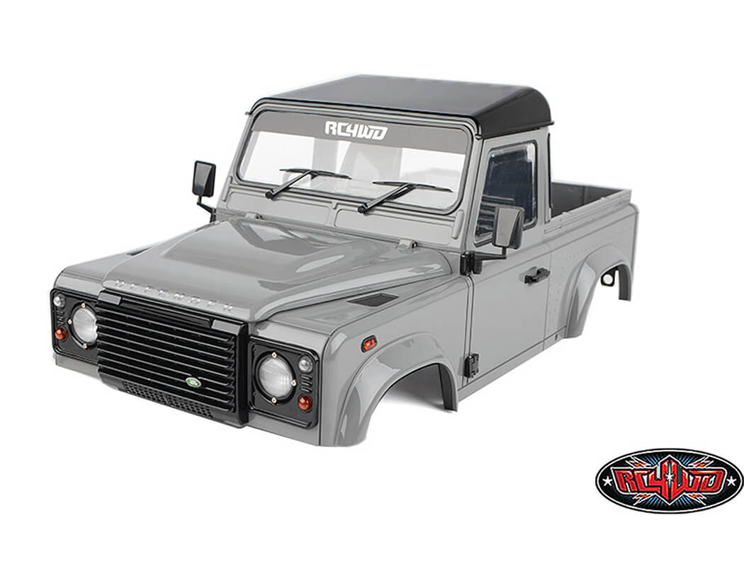 RC4WD GELANDE II RTR WITH 2015 LAND ROVER DEFENDER D90 BODY SET (GREY)