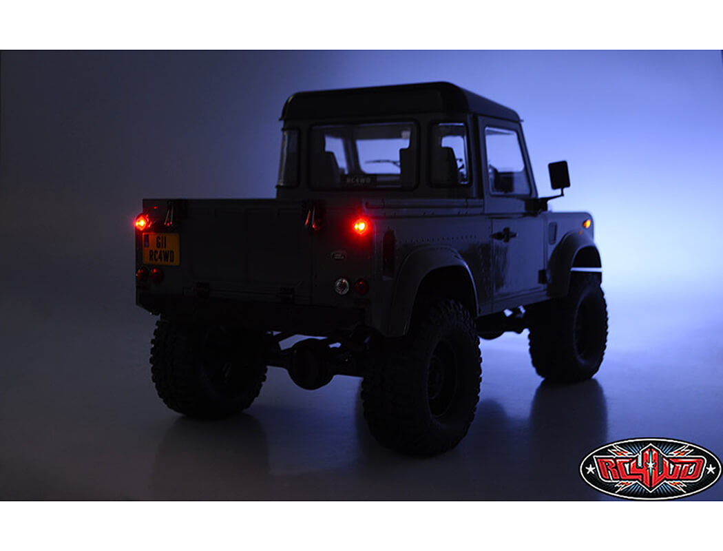 RC4WD GELANDE II RTR WITH 2015 LAND ROVER DEFENDER D90 BODY SET (GREY)