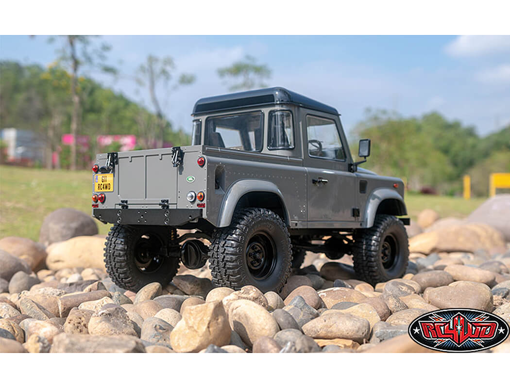 RC4WD GELANDE II RTR WITH 2015 LAND ROVER DEFENDER D90 BODY SET (GREY)